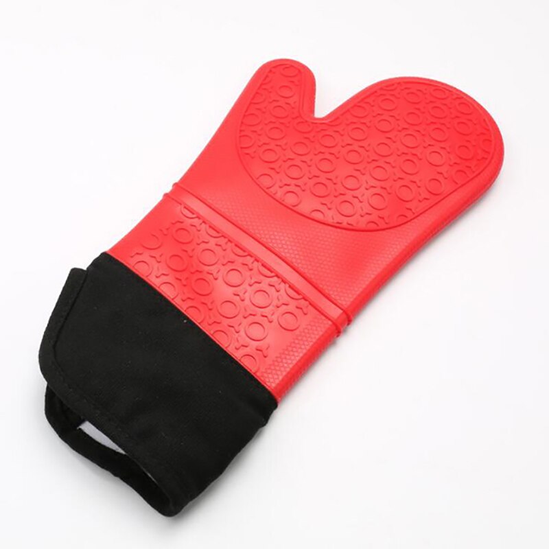 Silikone varmebestandige handsker ovn luffer madlavning grill gants silikone køkken mikroovn vanter ovn handske