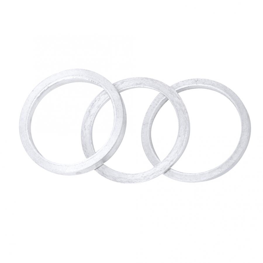 3PCS 1 MM/2 MM/3 MM Bike Bearing Wasmachine Aluminiumlegering Fiets Lager Headset Washer Outdoor fietsen Vervangende Onderdelen