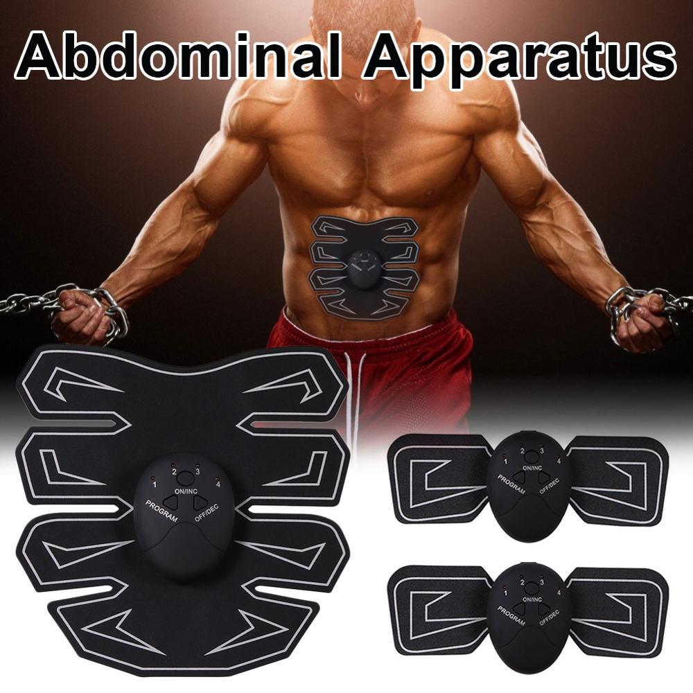 8pcs Abdominal Muscle Patches Fitness Stickers Intelligent Fitness Instrument Outdoor Office Household Fitness Equipment