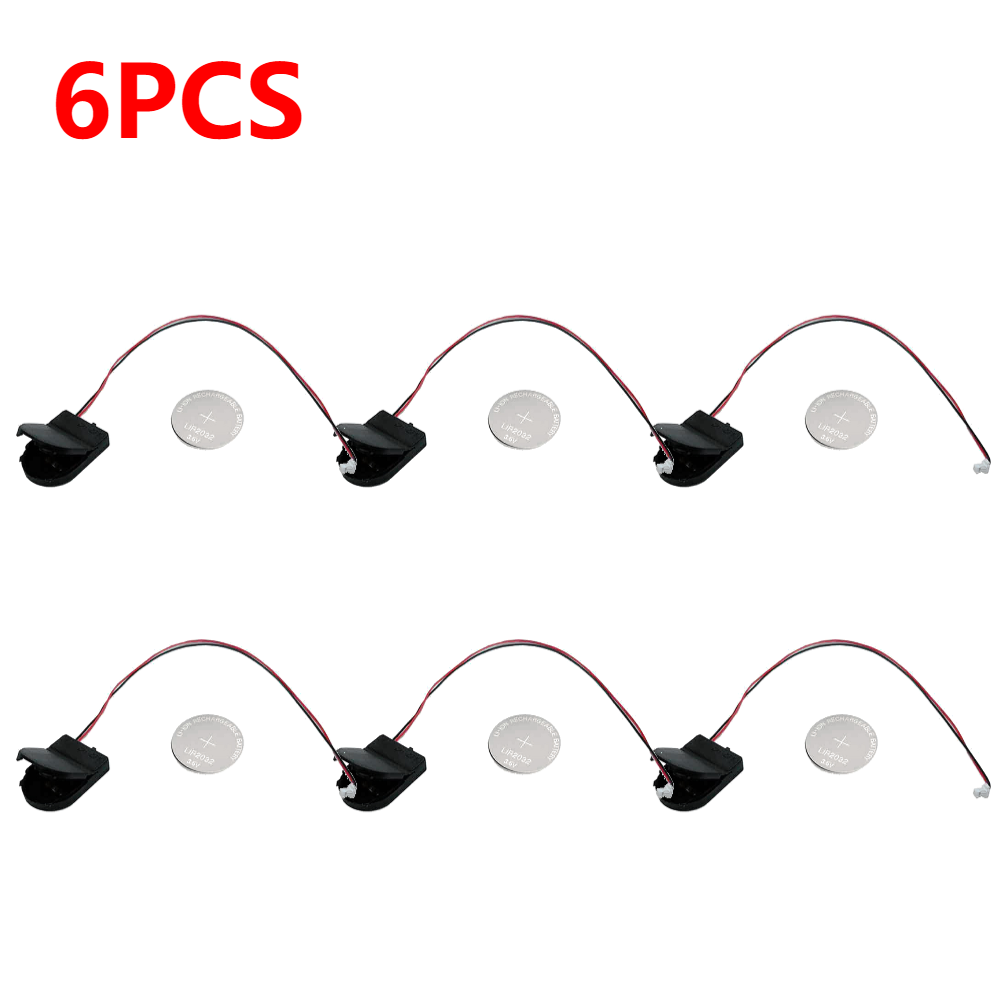 Boîtier de batterie RTC pour Raspberry Pi 5, support d'horloge en temps réel avec ou sans batterie, kit de batterie pour RPI 5 Pi5, 10 pièces: Rose