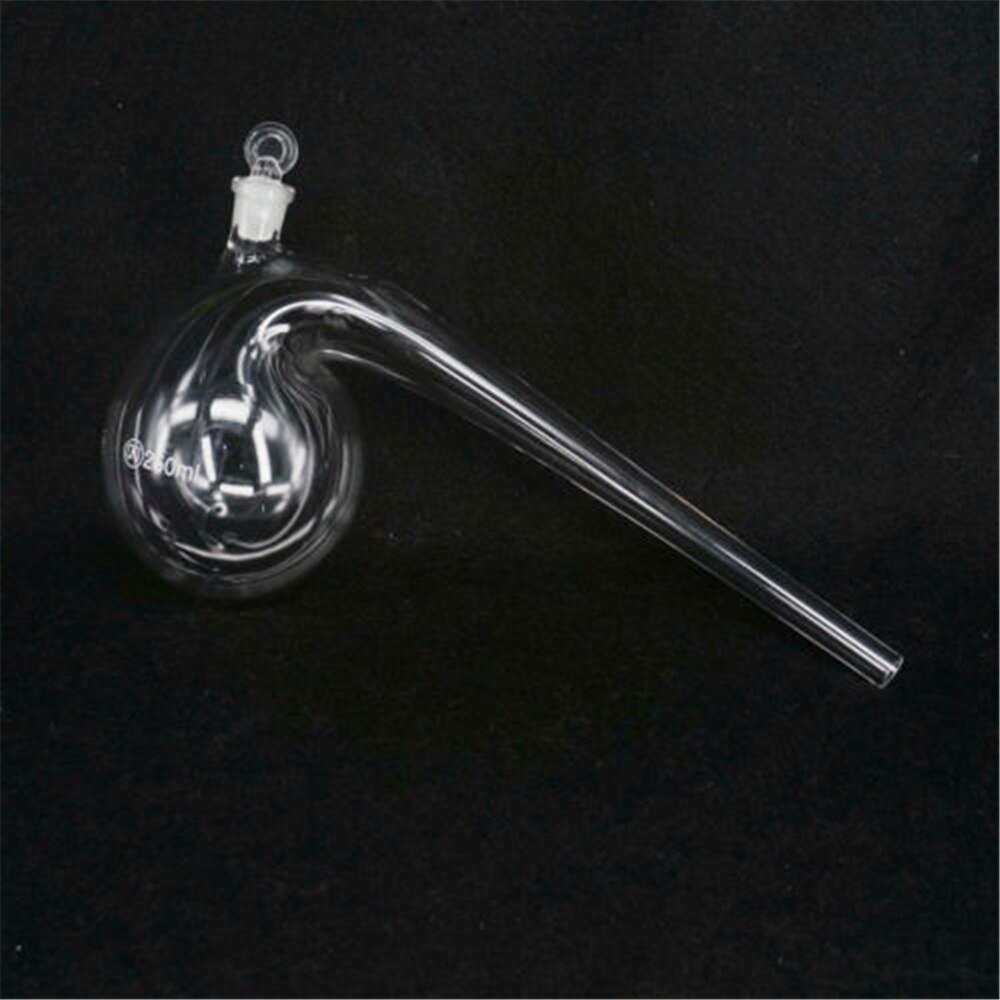 Cornue en verre Borosilicate 125-2000 ml avec bouchon rodé Labware à fond rond