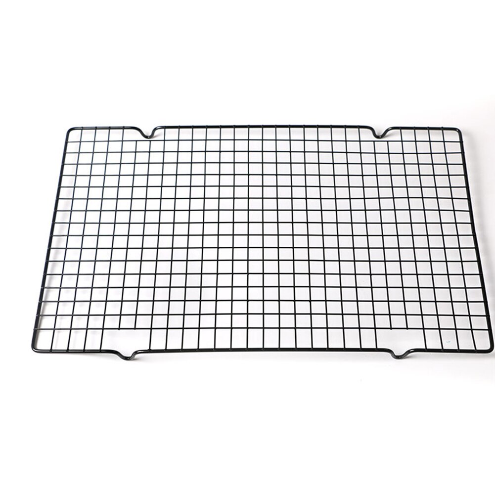 Accesorios de rejilla de alambre de cocina de acero al carbono para Picnic, herramienta de enfriamiento para cocinar al aire libre, parrilla de barbacoa para pastel
