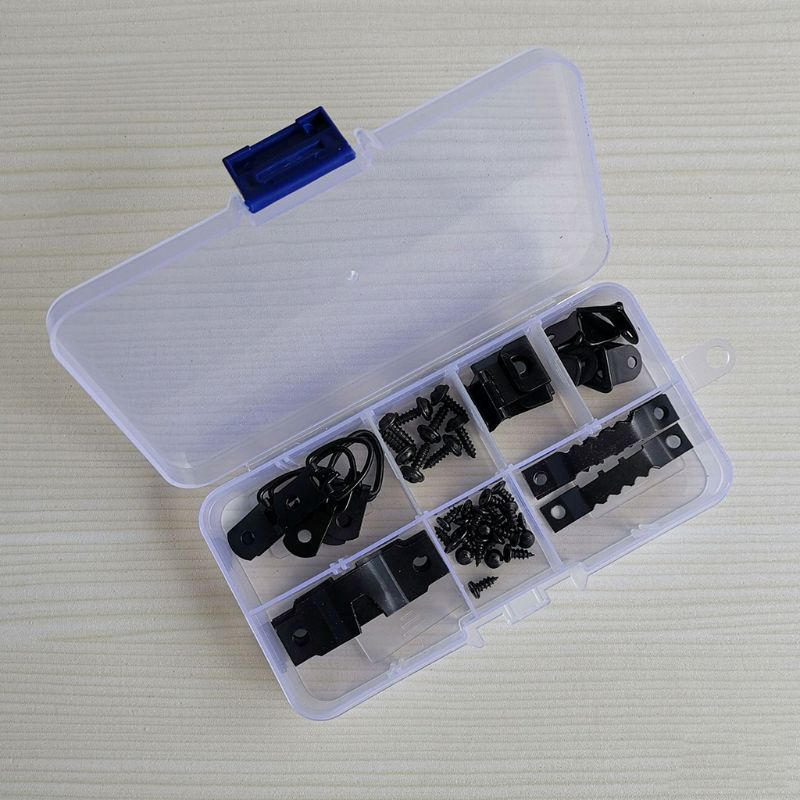 52pcs/set Photo Picture Frame Hanging Kit Heavy Duty Serrated Hanger Hardware For Wall Mounting