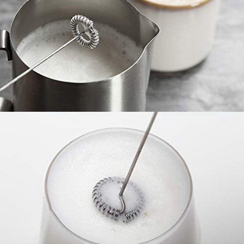 Handheld Electric Coffee Mixer Frother,Milk Beverage Foamer Cream Whisk Cooking Stirrer Egg Beater With Bracket