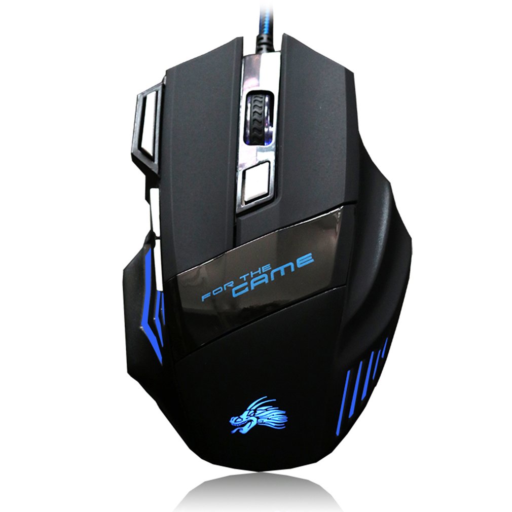 Wired Gaming Mouse 7 Button 2500dpi LED Optical USB Computer Mouse Gamer Mice Gaming mause