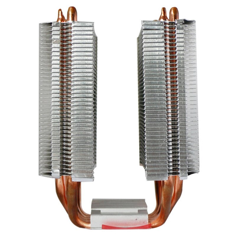 Radiateur tour Trois Ventilateurs 9CM Silencieux LED Lumineux Ventilateur De Refroidissement D'ordinateur Double Tour Trois Ventilateurs Caloduc CPU Radiateur