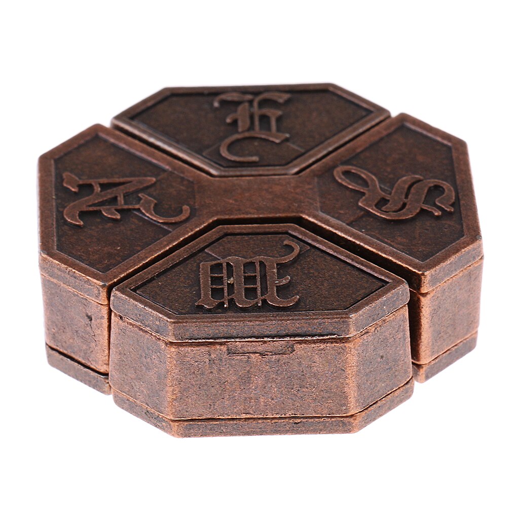 Alloy Educational Intelligence Mind Game Chinese Box Lock Puzzle Brain Teaser Toy for Friends Children