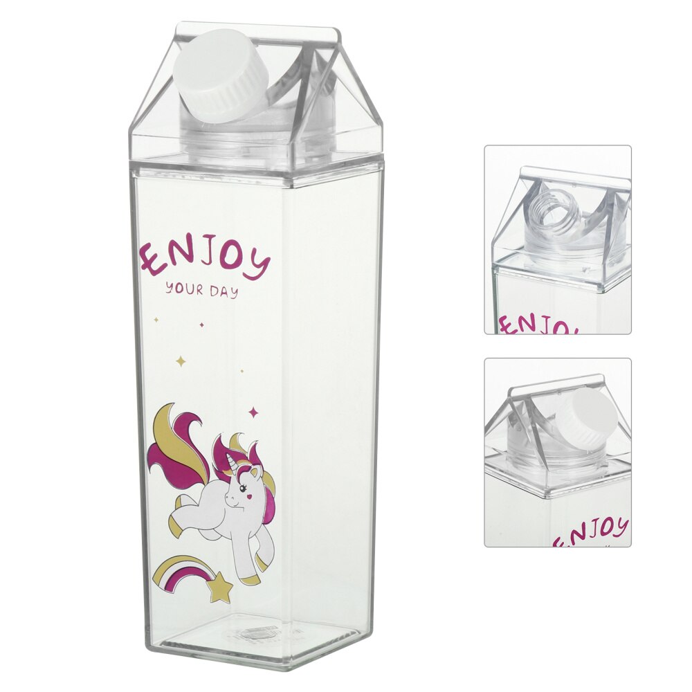 1pc Travel Water Cup Beverage Mug Lovely Container Drink Bottle
