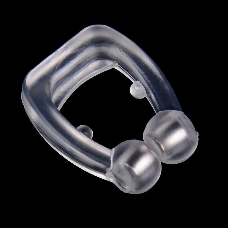 2/5 stk silikone magnetisk anti snorke stop snorken næse klip sove bakke sovemiddel apnø vagt nat enhed