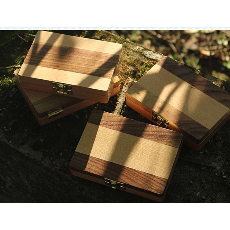 B2EB Melktand Opbergdoos Houder Houten Melk Tanden Geheugen Organizer Herinnering Box Voor Kinderen Jongens Meisjes Souvenirs