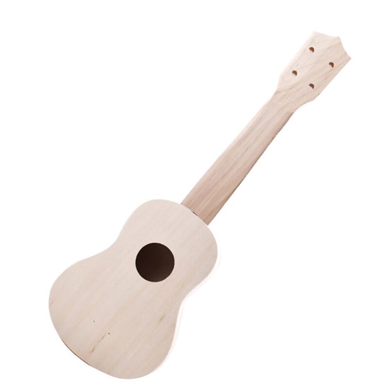 1 Pc 21" Ukulele Kit Musical Hawaiian Guitar With Bag, Tuner, Strap, Picks & More