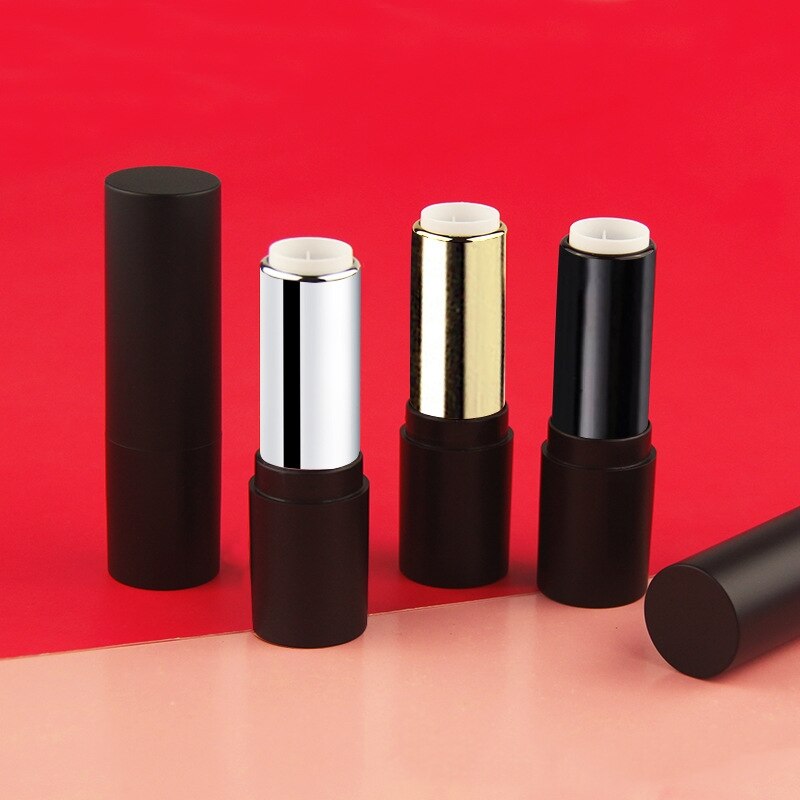 100 stuks lege zwarte lippenstifttubes, doe-het-zelf lippenstiftcontainer