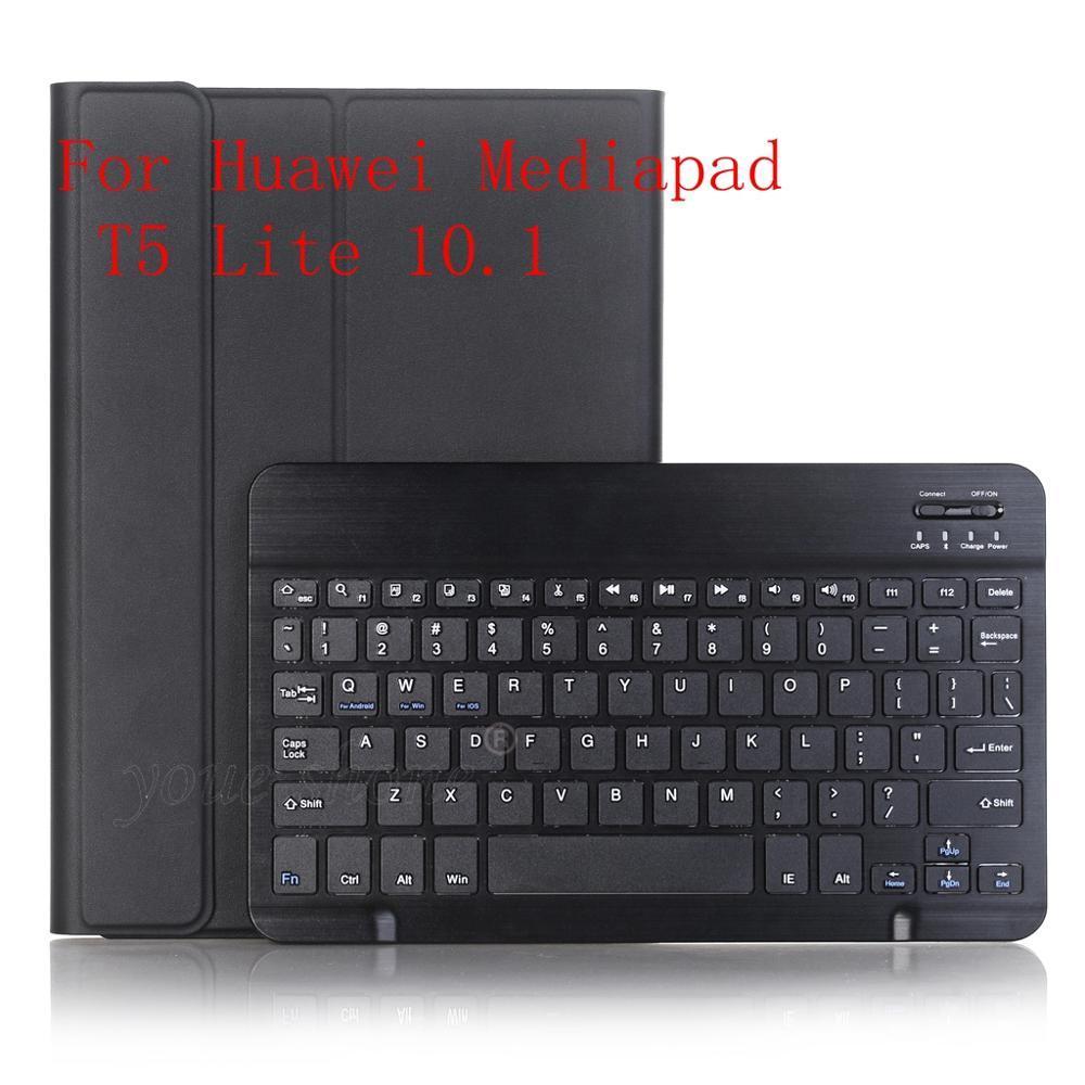 Detachable Bluetooth Keyboard Case For Huawei Mediapad T5 Lite 10.1 AGS2-L09 AGS2-W09 AGS2-L03 Case.