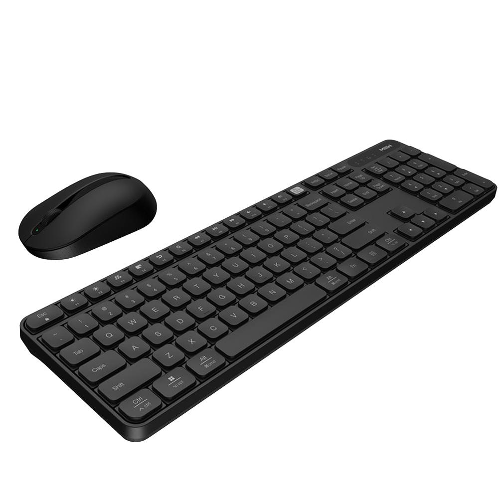 XIAOMI MIIIW MWWK01 2.4GHz USB 2.0 Wireless IPX4 Waterproof Symmetrical 104 Keys Keyboard Mouse Combos Set for Windows/Mac