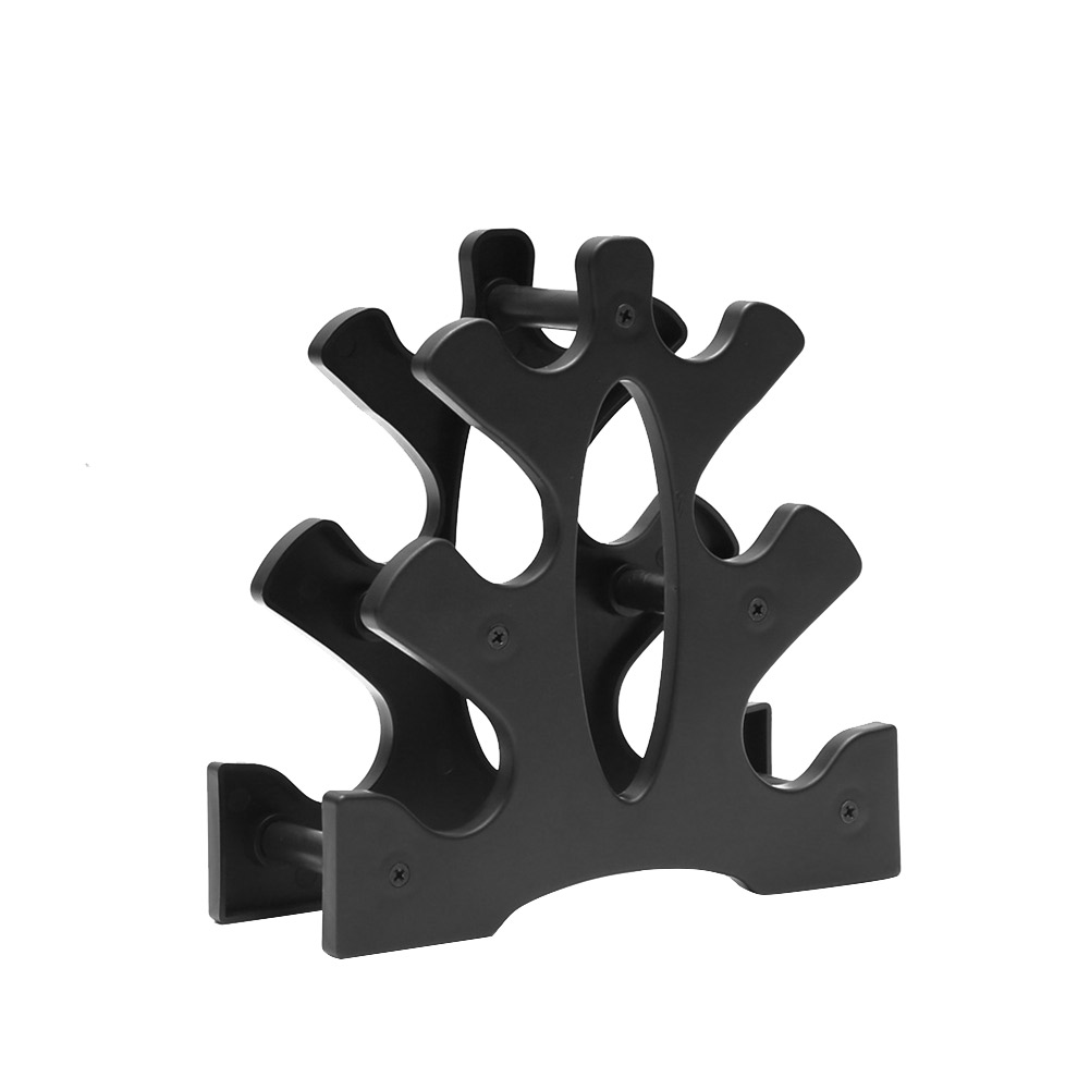 Gym dumbbell rack stativ vektløfting dumbbell gulvbrakett støtte vektholder hjemme treningsutstyr verktøy rekvisita