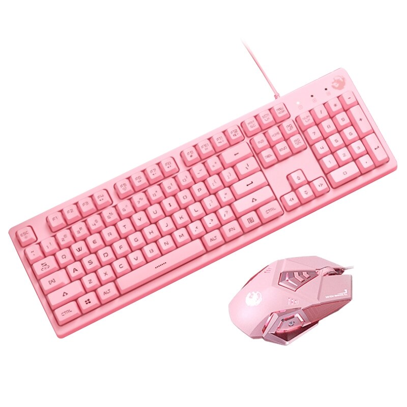 Bedraad mechanisch toetsenbord gaming muis ruisonderdrukking koptelefoon ronde muismat computer laptop accessoires voor kantoor: 3