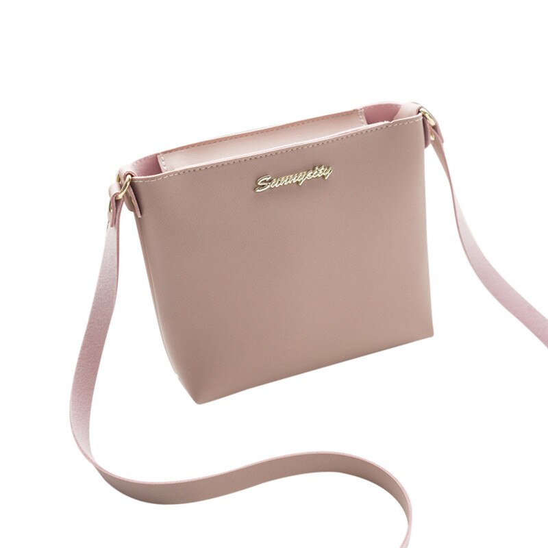Femmes Sacs À Bandoulière Sac À Bandoulière Sac de Messager Téléphone Sacs à Monnaie en cuir Artificiel Mini Femelle offre spéciale haute quality1277: Rose