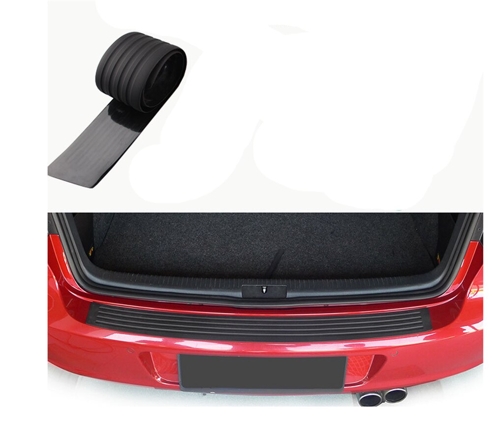 Car SUV rear bumper sill / protection board rubber cover guard plate for Nissan Altima 370Z Xmotion X-Trail Qashqai