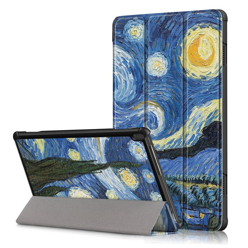 fallen Für Lenovo Tab M10 tb x505x x505l x505f fallen Tri-Falten Leder Magnetische Tablette Funda Für Lenovo Tab M10 fallen tb-x605f: XK / Tab M10 TB X605F L