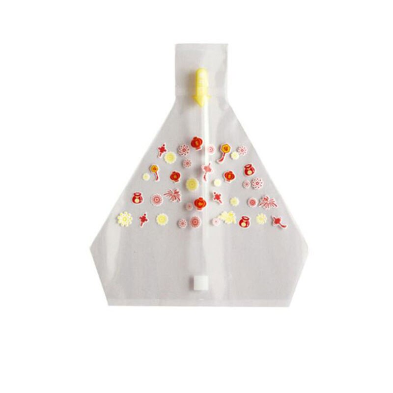 200Pcs Driehoek Rijst Bal Verpakking Zak Japanse Stijl Plastic Onigiri Packaing Zakken Cuisine Maken Gereedschap Bento Accessoires: 2