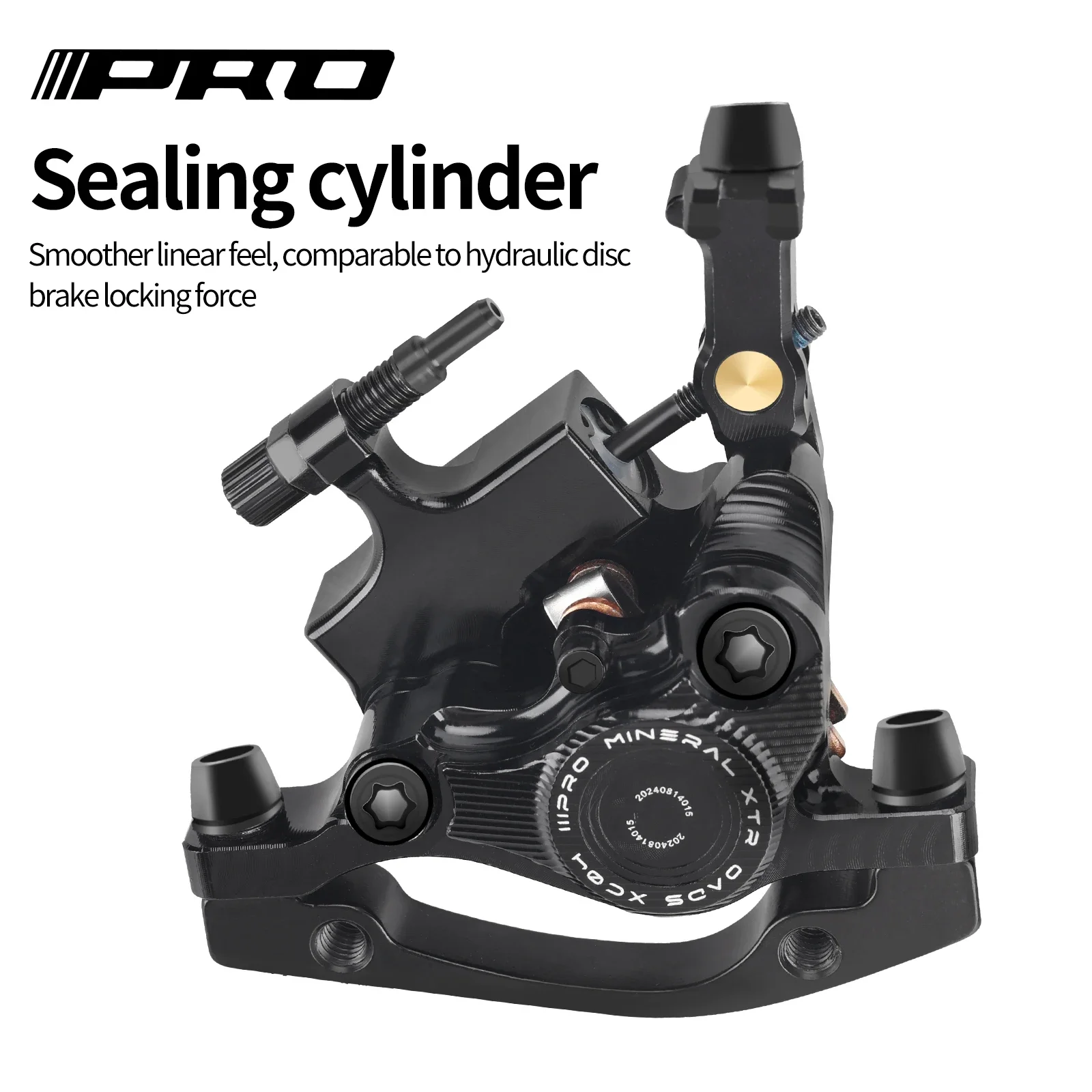 IIIPRO XC04 étrier de frein à disque de VTT à double Piston IS/PM hydraulique vtt ligne de vélo tirant le frein à disque