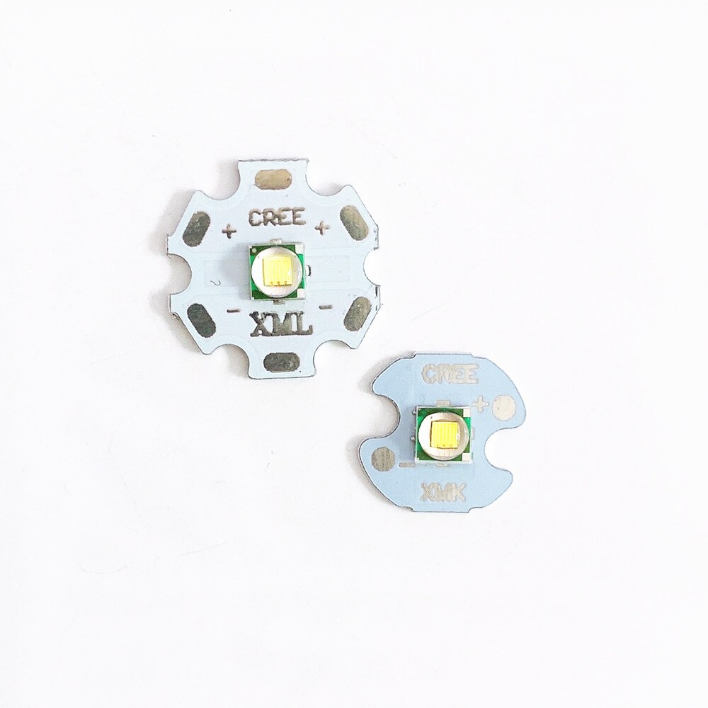 5pcs CREE XML T6 LED 5W High Power LED Chip on 16mm 20mm PCB Warm White Cool White Blue