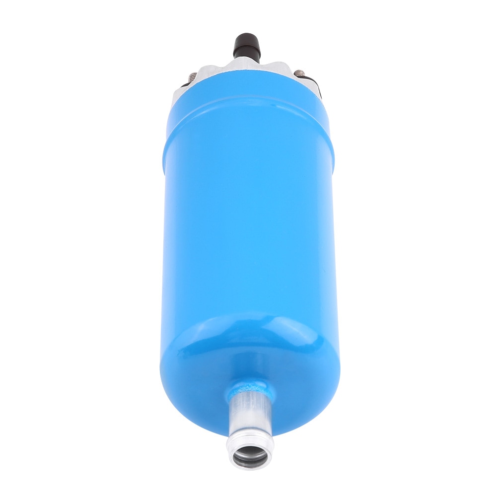 Blue High Pressure Electric Inline Fuel Pump with Installation Kit with coated shell for BMW E23 E24 E12 E28 E30 0580464038