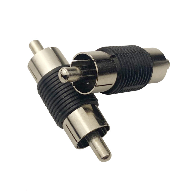 2 Stuks Rca Female Naar Vrouwelijke Jack Plug Connector Adapter Mannelijk Naar Rca Connector Video Audio Extender Cord Kabel converter