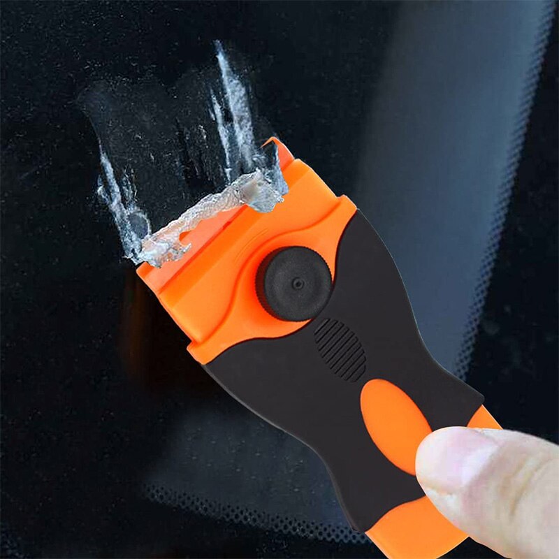 Cleaning Blade Scrapers Glue Removal Blade Razor Scraper Car Sticker Remover Paint Stripping Tool Remove Labels Stickers Stains