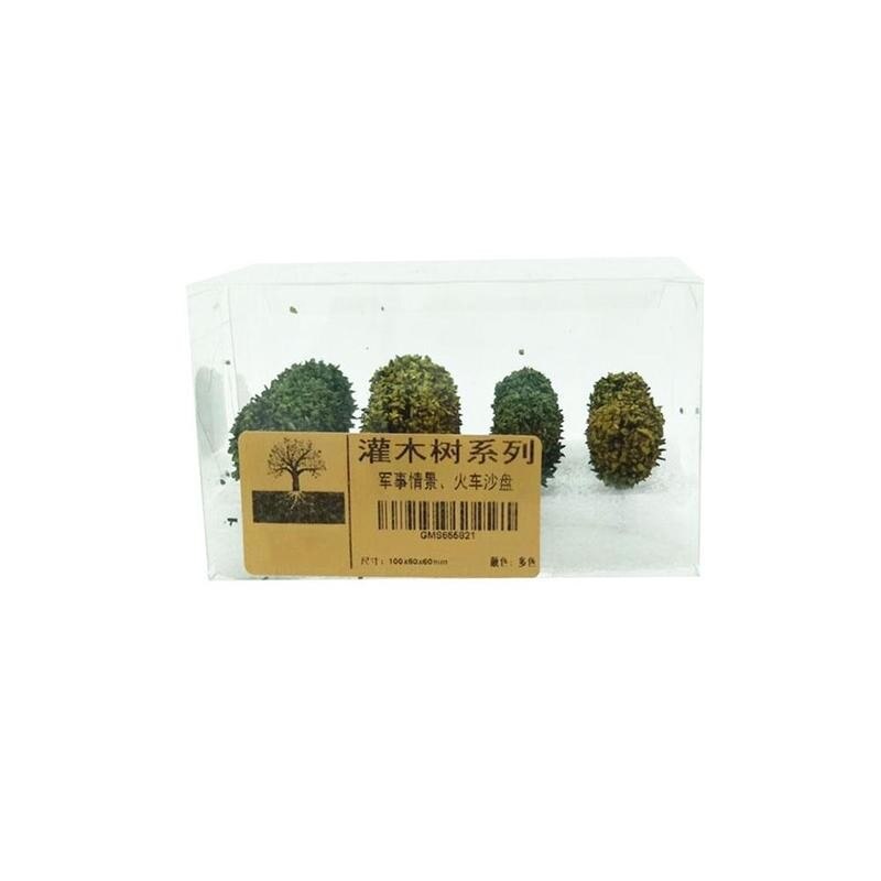 Mini Landscape Small Tree Cypress Sand Table Scene Green Plant Model Simulation Model Scene Kids Toys