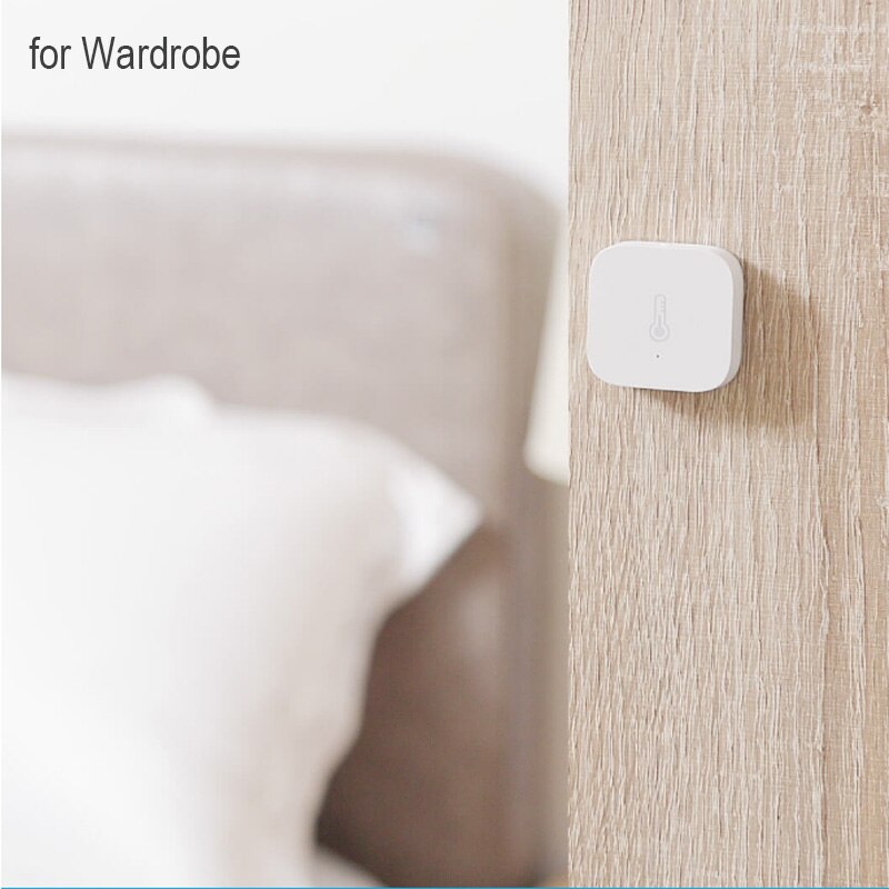 Aqara-Sensor de temperatura y humedad Original, dispositivo inteligente de presión de aire, funciona con Android IOS aplicación Mijia, Control en Stoc
