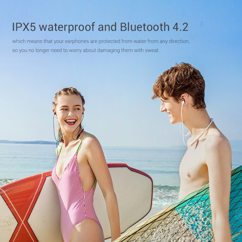 Originele Meizu EP52 Lite Bluetooth Oortelefoon Waterdichte IPX5 Draadloze Sport Bluetooth 4.2 Headset Oordopjes Met Microfoon 100 Mah