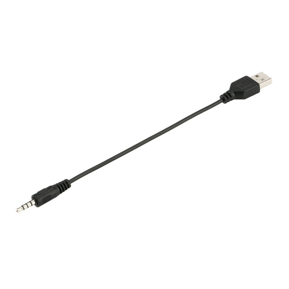 Draagbare Auto Audio Converter Adapter Kabel 3.5mm AUX Male naar USB Male Jack Plug Data Opladen Kabel Voor auto Navigatie