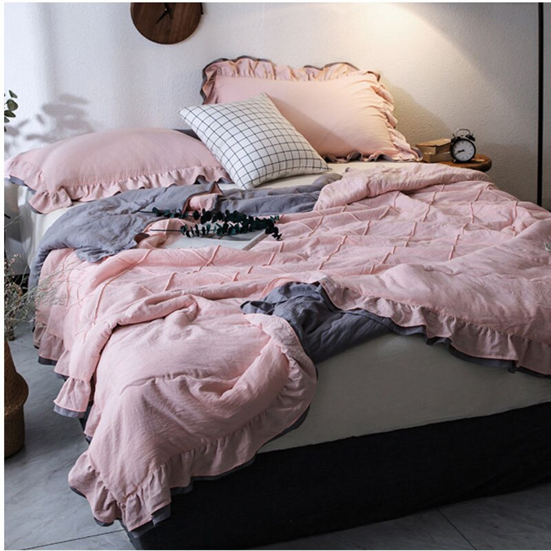 Riad Arredo Quilt voor lente en zomer, etnisch, geometrisch, zachte