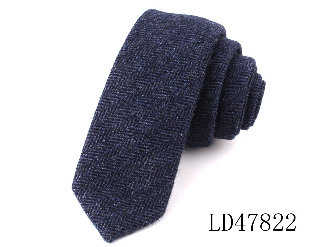 Skinny lana corbatas para los hombres de las mujeres de boda para el novio de lana lazos niño niñas ajustada a cuadros corbata Gravata de boda corbata: LD47822