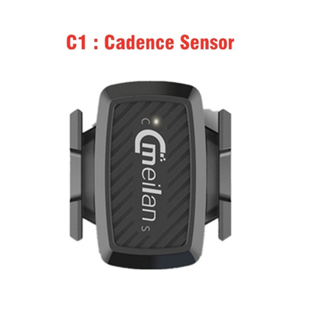 Meilan Cycling Computer Wireless Bike Computer Speed/Cadence Sensor Heart Rate Monitor Bike Speedometer 4.0 Bluetooth Odometer: C1