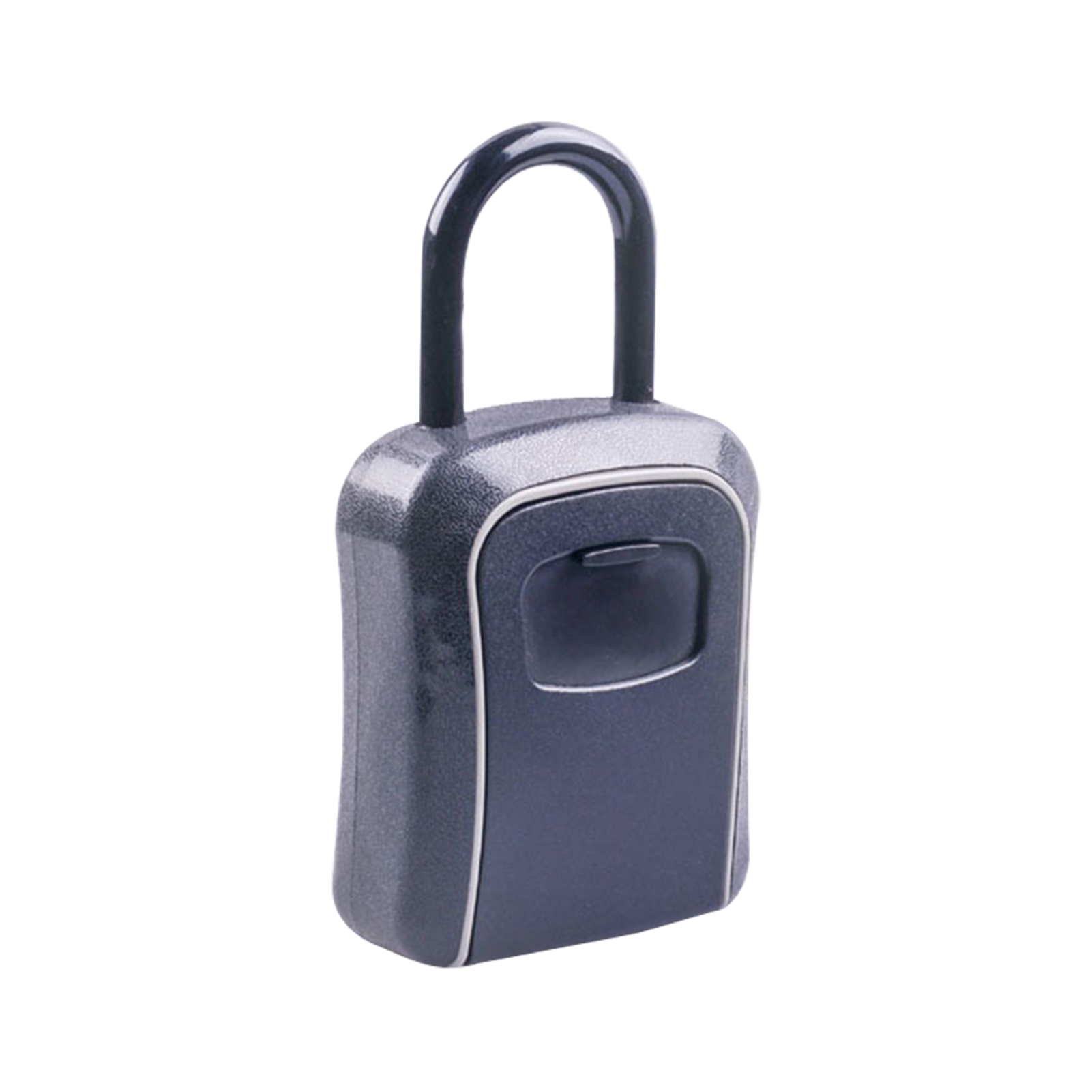 Sleutel Opslag Lock Box Met Dust Cover Aluminium 4-Digit Combinatie Hangslot Case Lockbox Sleutel Kluis Draagbare opslag