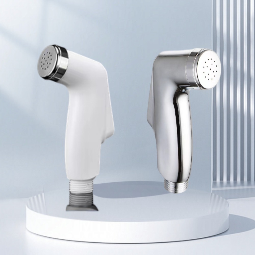 Thuis Toiletsproeier 12Cm Universele Handbediende Hogedrukspray Abs Slanghouder Bidet Kraan Badkamer Douche Accessoires