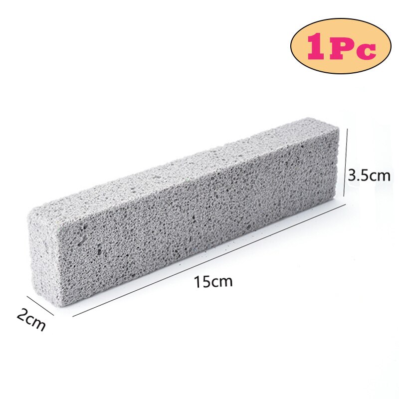 BBQ Cleaner Barbecue Grill Cleaning Brick Non Slip Odorless BBQ Cleaning Stone Stains Cleaner for Grill Mesh BBQ Accessories: 1Pc brick-B