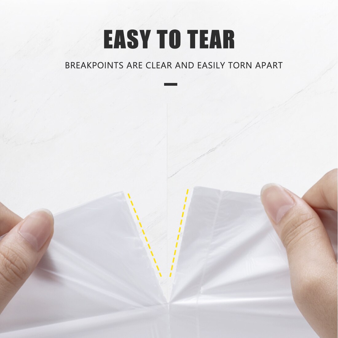 100pcs 100% compostable trash bags biodegradable kitchen food waste bag, corn starch garbage bags ,kitchen scraps bag Cleaner