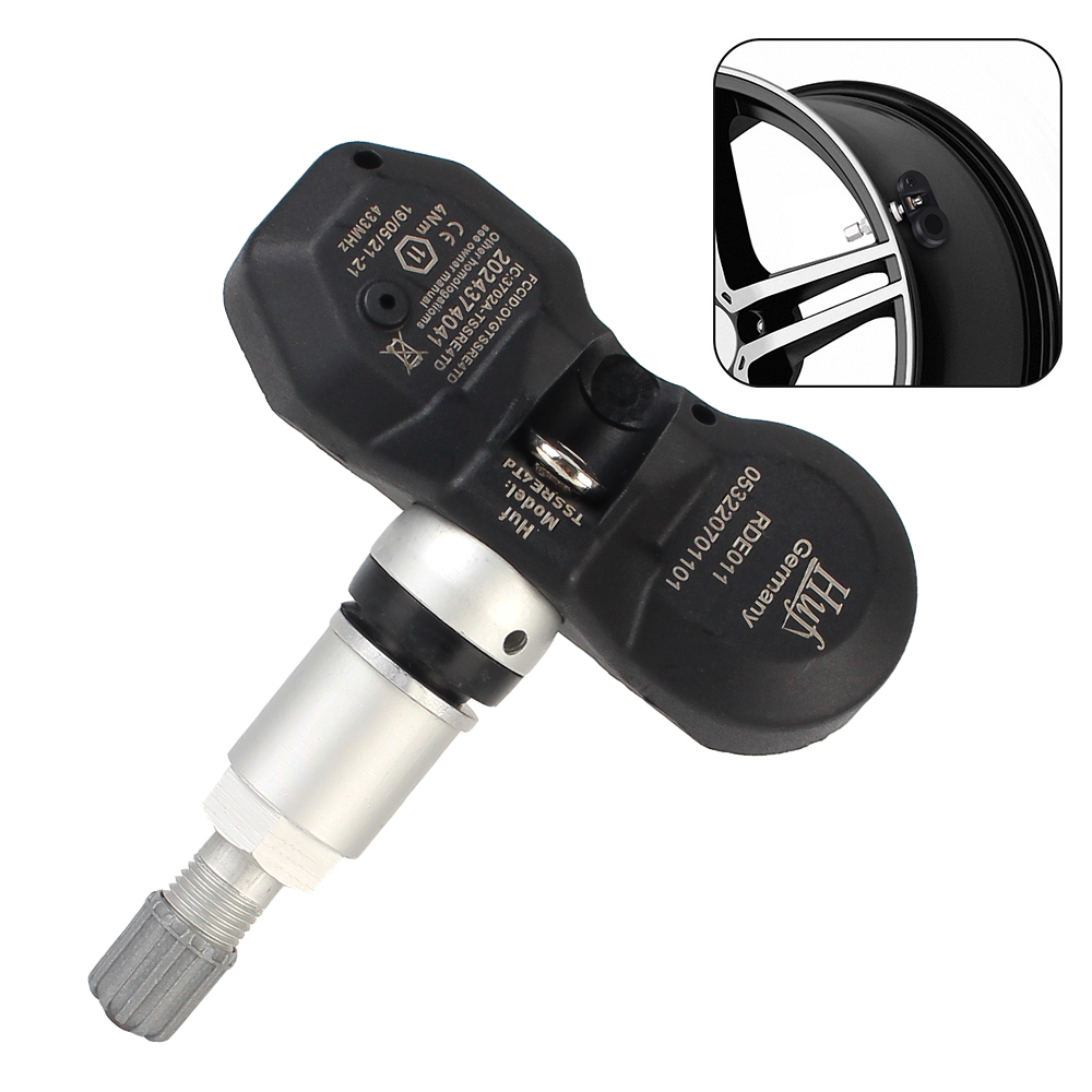 Dæktryksensor 1 stk /4 stk tpms sensor til bmw  x5 [ e70 ]  x6 [ e71 ] 5- serie [ e60 ] rolls-royce alpina