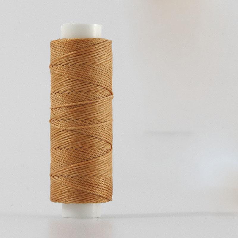 30m *0.55mm Round Waxed Wire Threads For Leather Waxed Cord For Diy Handicraft Tool Hand Stitching Thread Flat Waxed Sewing Line: Burgundy
