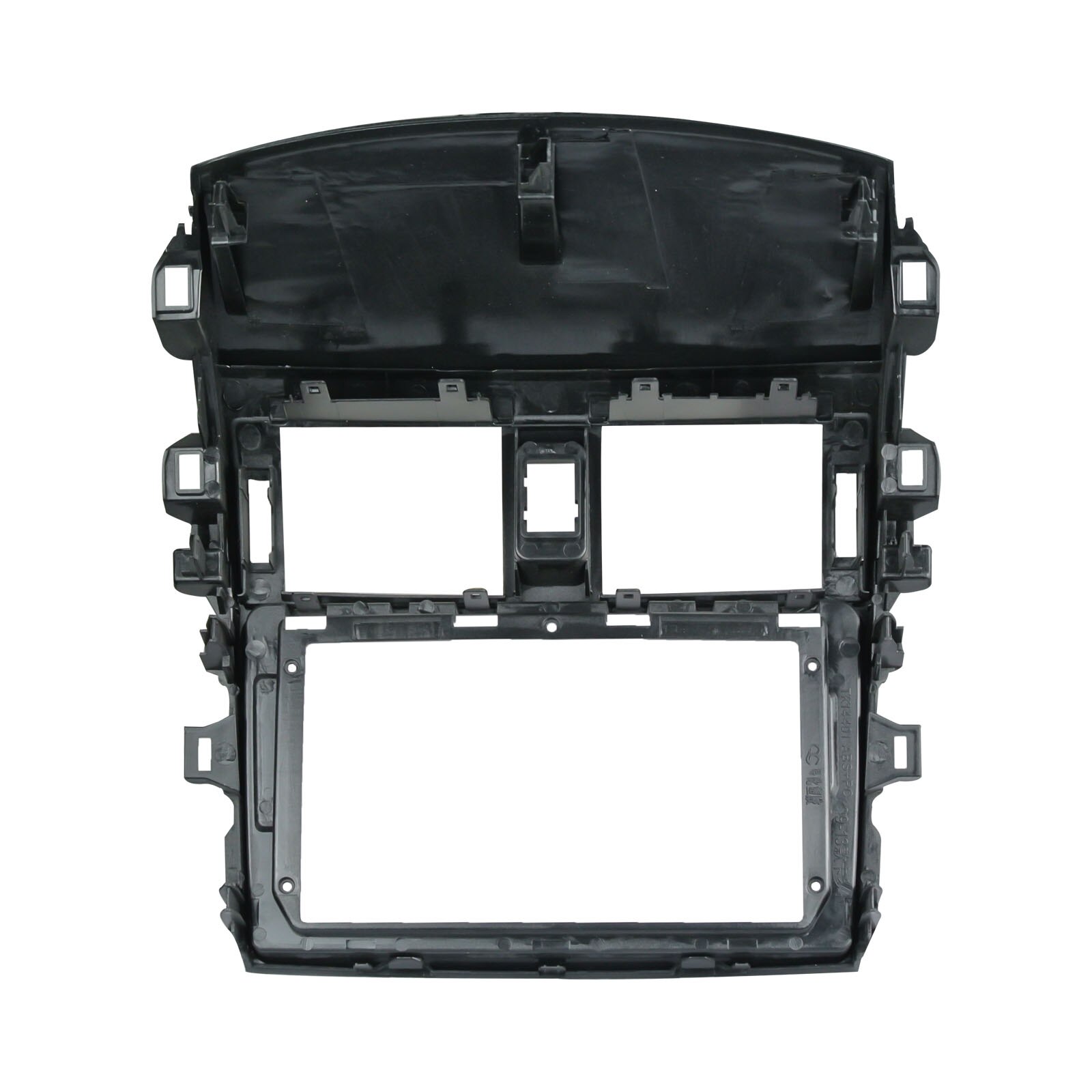 9 pulgadas 2din Car Radio Fascia para TOYOTA Corolla Altis doble Din coche Dvd marco adaptador Panel Dash montaje instalación