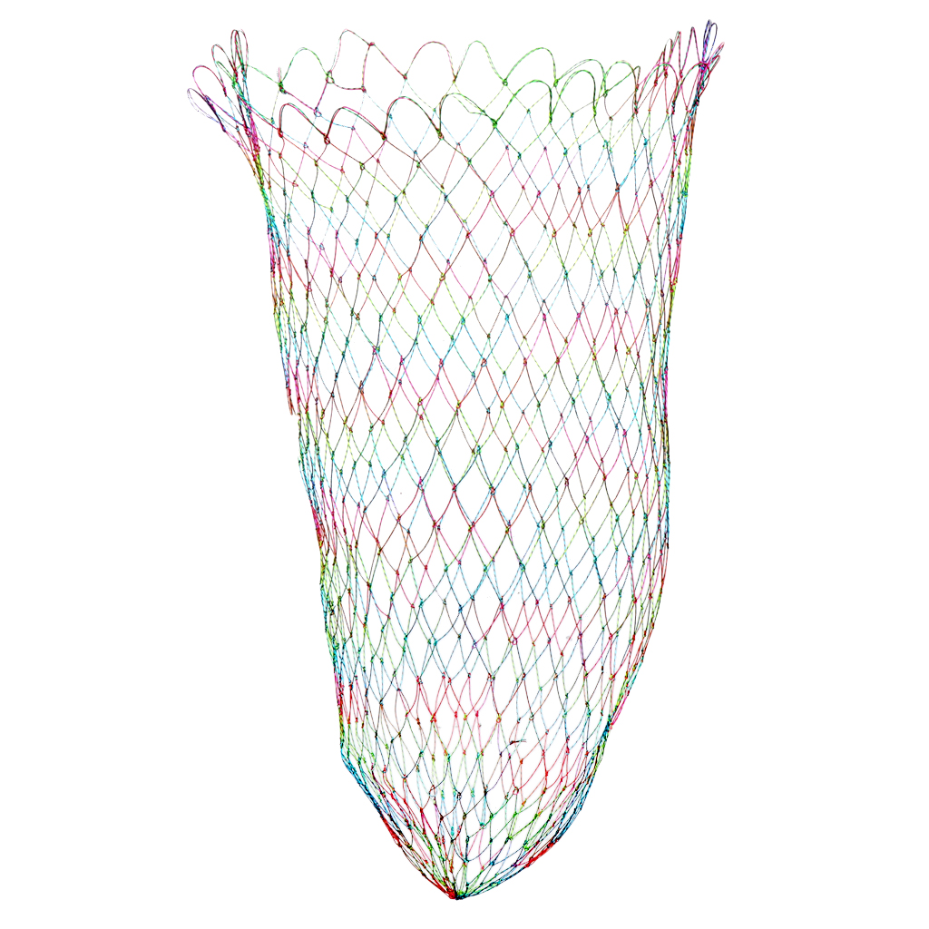 Durable Fishing Landing Net Catch And Triggering Network Knotless Net