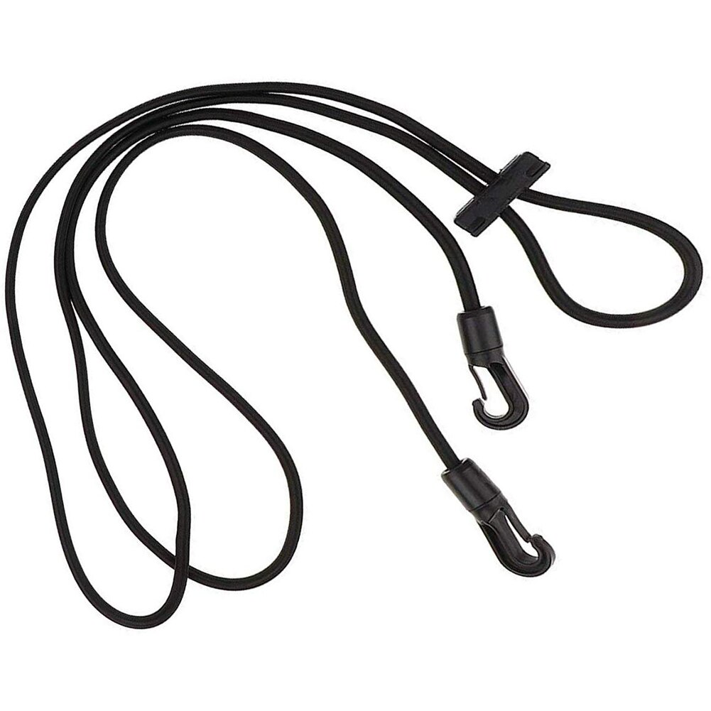 Cinta elástica para el cuello de 3m, cordón de entrenamiento para deportes al aire libre, ayuda correcta para rizos de caballo