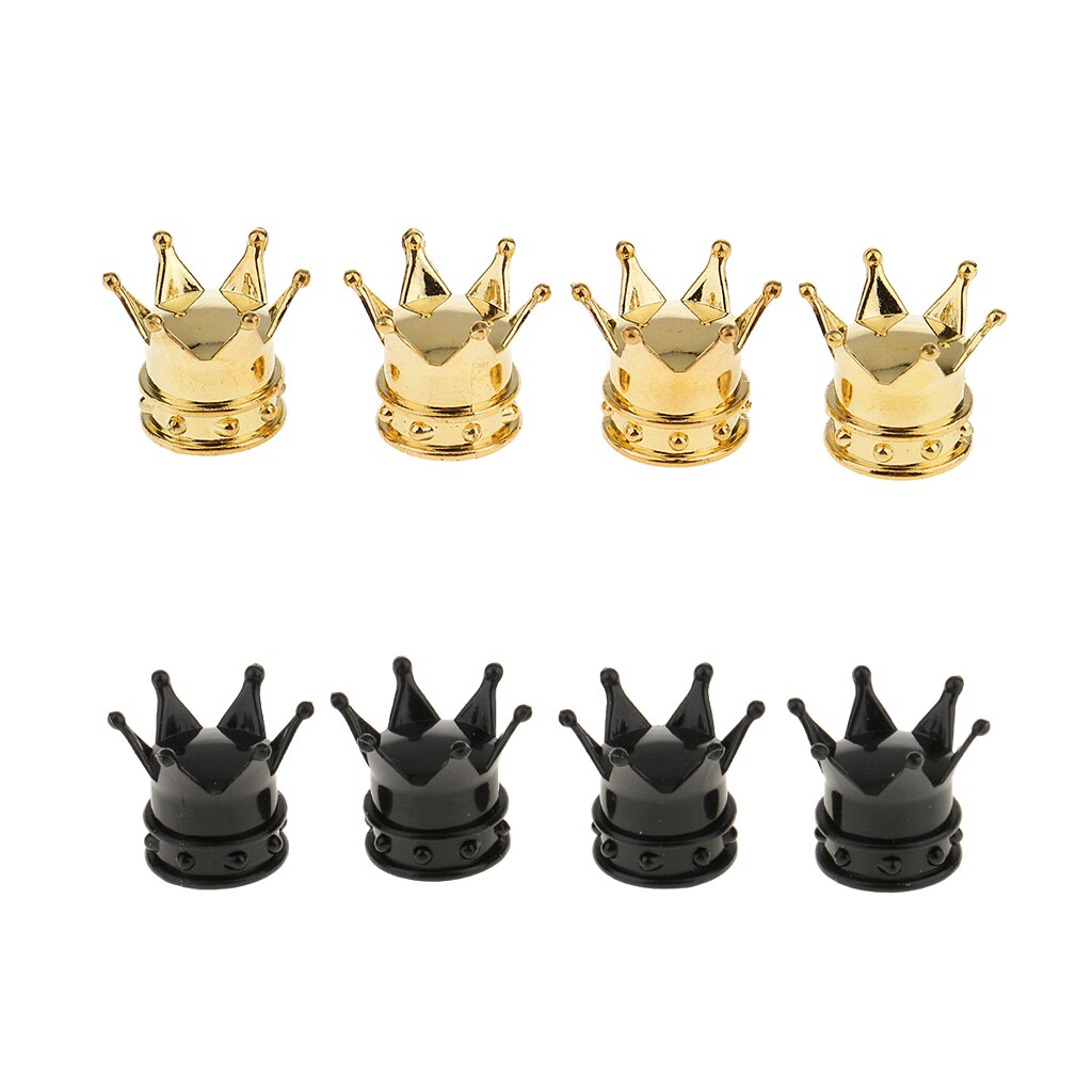 Magideal 8 Pcs Auto Motorfiets Band Ventiel Cap Crown Vorm