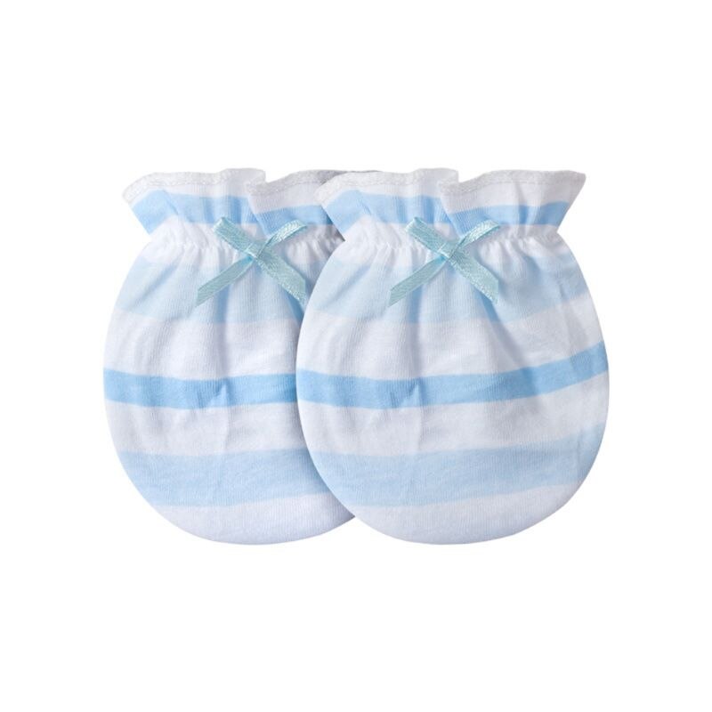 Baby Anti Krassen Handschoenen Pasgeboren Bescherming Gezicht Katoen Scratch Wanten Gxmb: 7