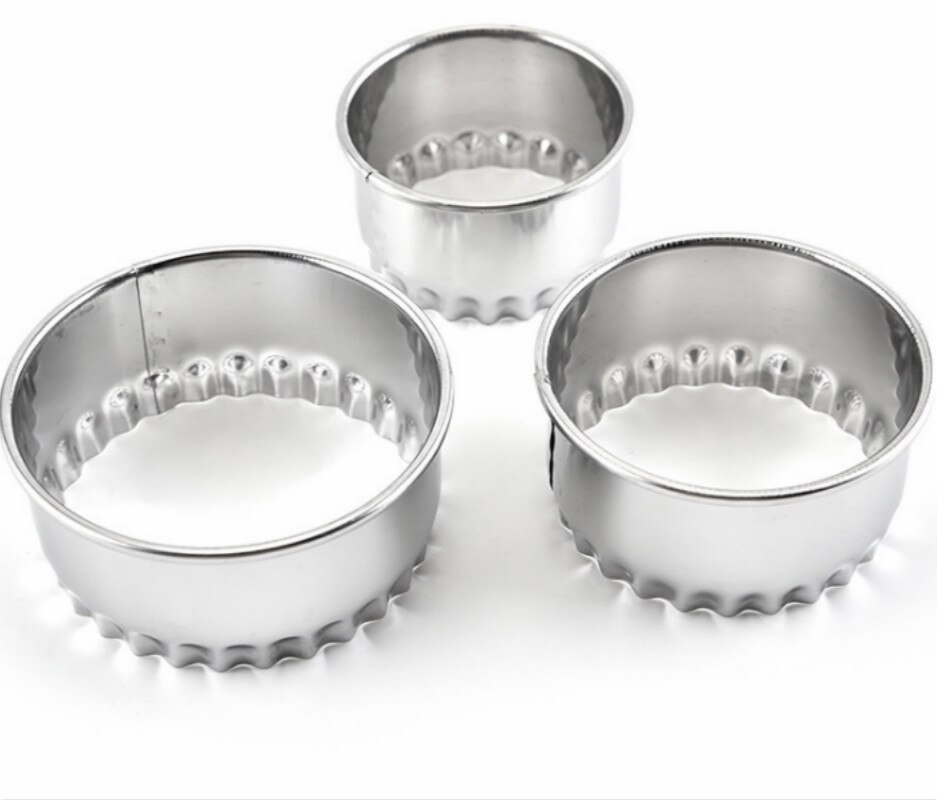 3Pcs Simple And Easy To Use Stainless Steel Mold Dumpling Making Tool Pressing dumpling Wrapper And Cutting Dumpling Wrapper