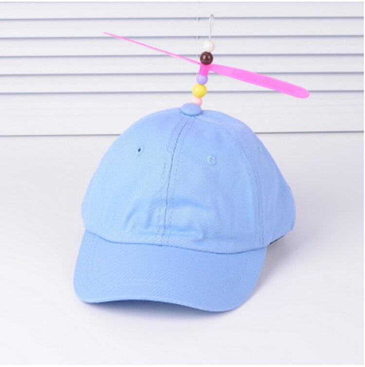 Bamboo Dragonfly Patchwork Baseball Cap Kids Helicopter Propeller Funny Adventure Dad Hat Snapback Hat Kids Baseball