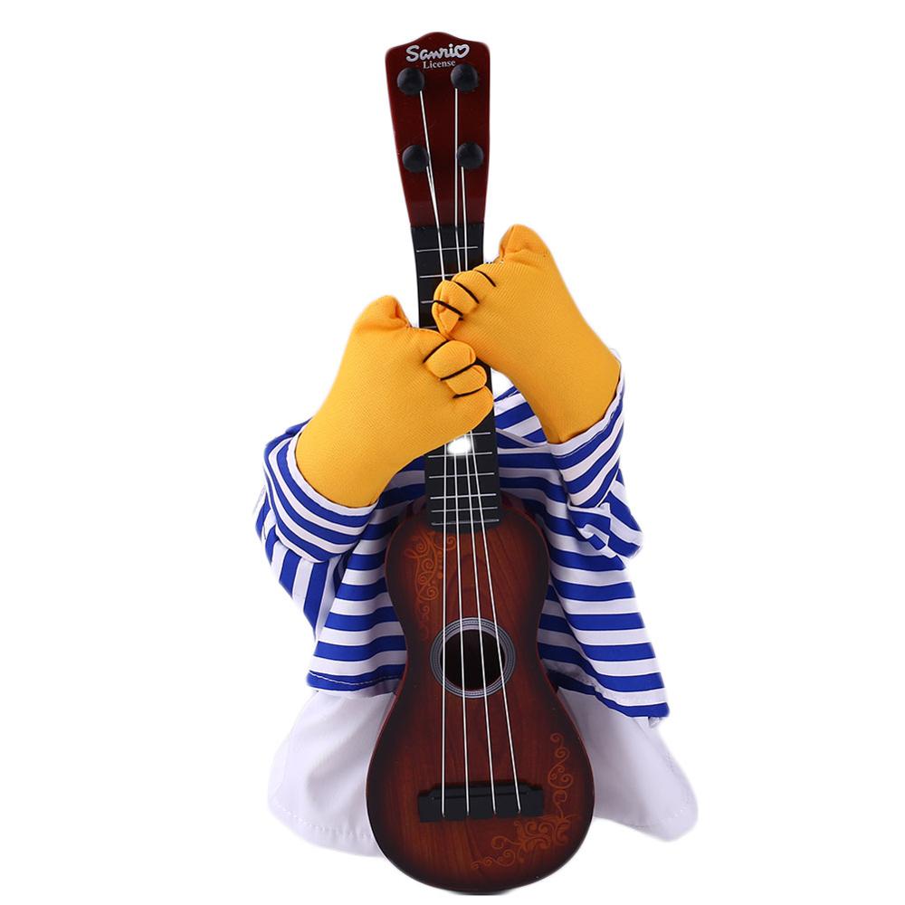 Costume de guitare drôle pour chien, déguisement de fête, pour chien, décoration de noël pour animal de compagnie, vêtement de chanteur: XL